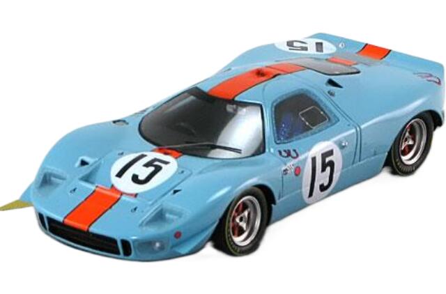 Mirageミラージュ M1 No.15 24h Le Mansルマン 1967 Gulfガルフ Ickx Muir / Bizarre 1/43 ミニカー