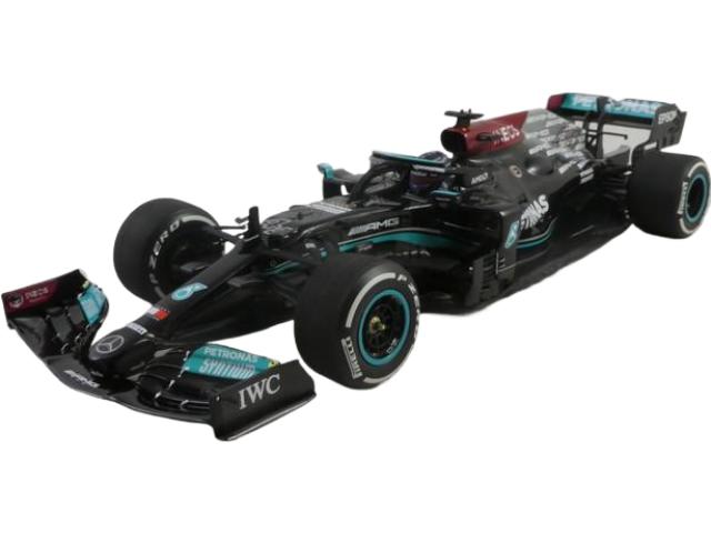 Mercedes-Benz F1 W12 E Performance 2021年 F1 バーレーンGP #44 L.ハミルトン/ MINICHAMPS 1/18 ミニカー