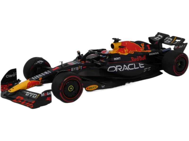 Red Bull RB19 2023年 F1 カタールGP スプリントレース 2位 #1 M.フェルスタッペン/ MINICHAMPS 1/18 ミニカー