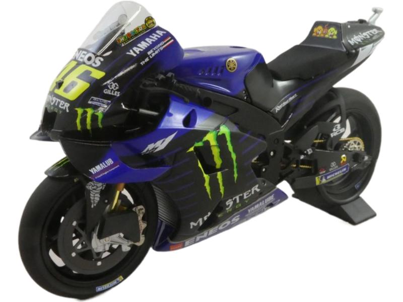 新品、未使用 V.Rossi Figurine MotoGP 2009 1:12 ミニチャンプス 1/12 ヤマハ YZR-M1 #46 ヴァレンティーノ ロッシ 2009