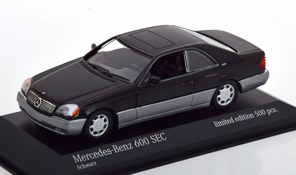 メルセデス 600 SEC C140 クーペ 1992 ブラック 500台限定…