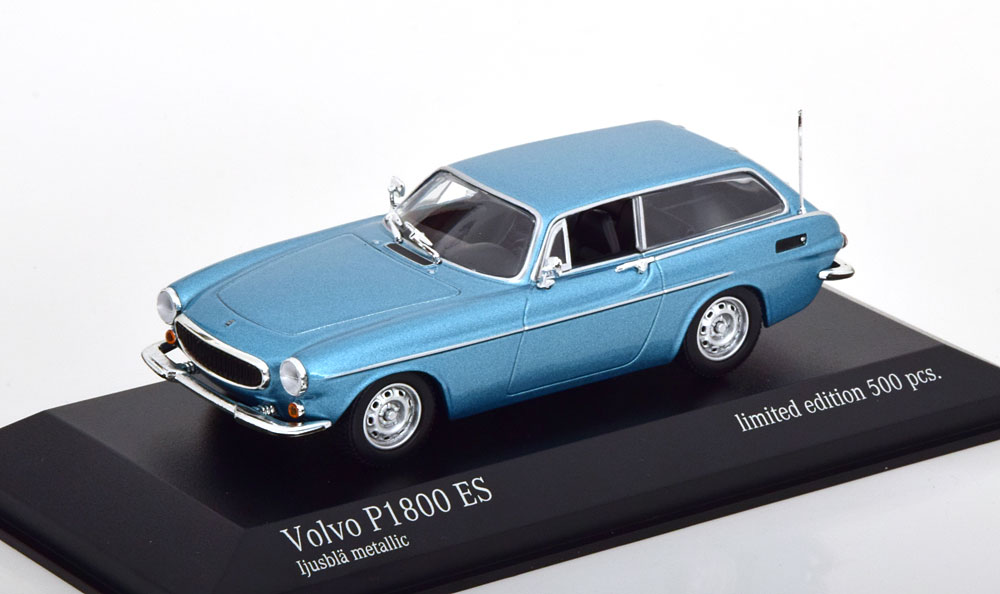 �ܥ�� P1800 ES 1971 �饤�ȥ֥롼�᥿��å� 500�����/ MINICHAMPS 1/43 �ߥ˥���