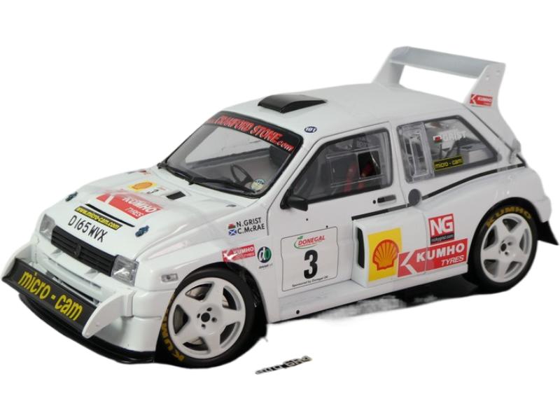 MG Metro 6R4 2006年 Shell Donegal International Rally #3 C.マクレー N.グリスト/ Sun Star 1/18 ミニカー