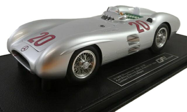 Mercedes Benz - Mercedes-Benz W196R Streamliner 1954年 F1 フランスGP 2位 #20 K クリング ディスプレイケース付き/ GP Replicas 1/18 ミニカー