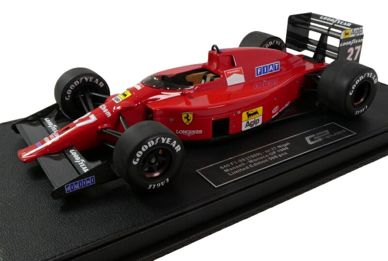 F1 Ferrari 640 ナイジェル マンセル ケースは、ミニチャンプス Amazon | 完成品 F1 フェラーリF189V12 27番 ナイジェル