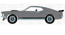 【予約】10月以降発売予定1969 Ford Mustang BOSS 429 John Wick (2014) /Greenlight 1/12 ミニカー