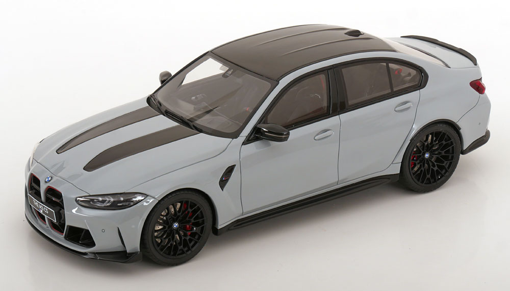 BMW M3 CS 2024 �饤�ȥ��졼�᥿��å� 1500�����/ GT SPIRIT 1/18 �ߥ˥���
