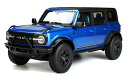 y\z6ȍ~\2021 Ford Bronco First Edition in Lightning Blue /GT Spirit 1/18 ~jJ[