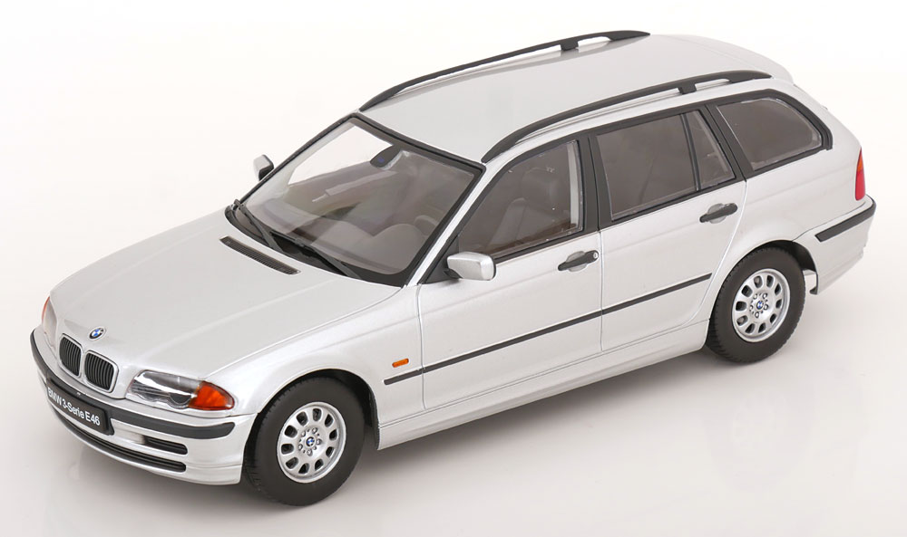 BMW 3シリーズ E46 ツーリング 1999 シルバー/ KK-SCALE 1/18 ミニカー