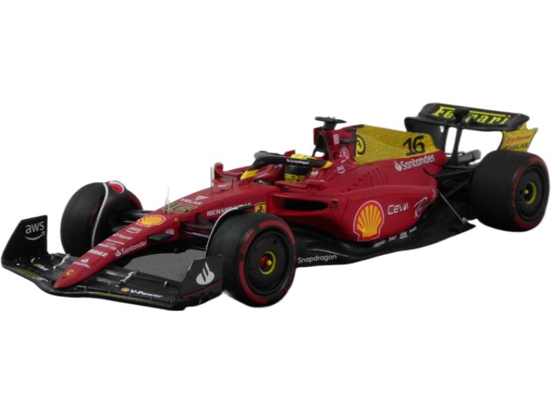 Rakuten - Ferrari F1 75 2022年 F1 イタリアGP 2位 #16 C.ルクレール/ LOOKSMART 1/43 ミニカー