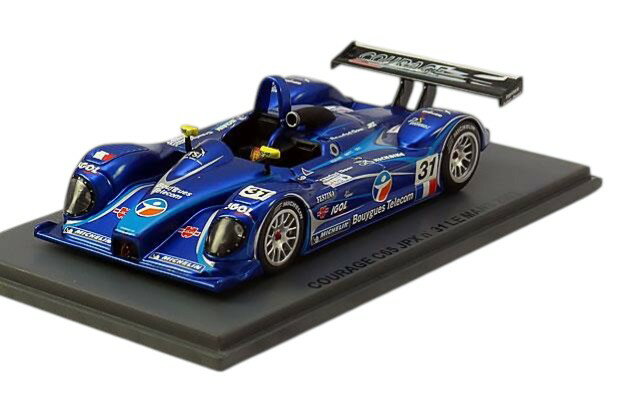 Courageクラージュ C65 JPX 2003 No.31 24h Le Mansルマン Alliot/Halliday/Rosenblad / Spark 1/43 ミニカー
