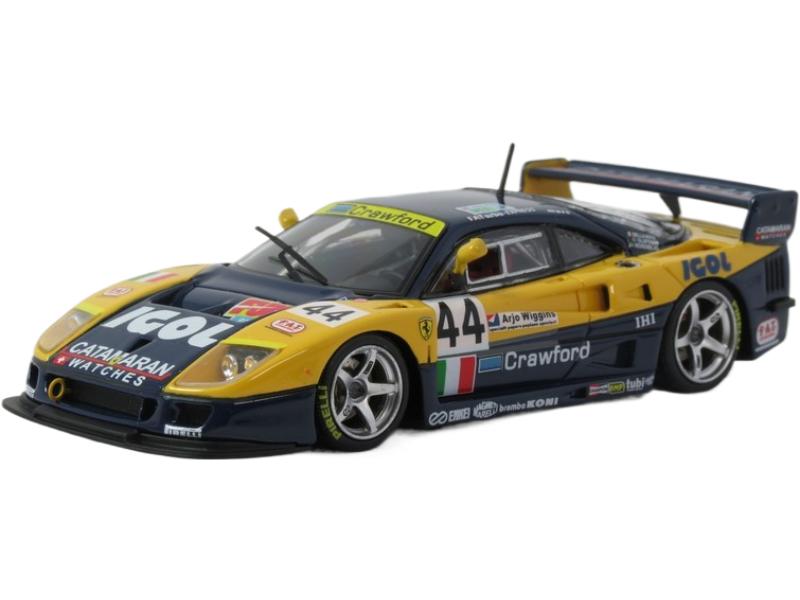 Ferrari F40 LM 1996年 ルマン24時間レース #44 Della Noce Olofsson Rosenblad/ Tecno 1/43 ミニカー