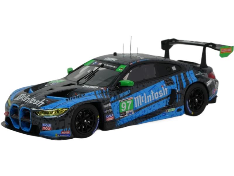BMW M4 GT3 2023年 ラグナセカ GTD IMSA 2位 #97 Hull Auberlen/ TrueScale 1/43 ミニカー