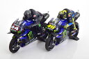 Yamaha YZR M1 セット テストデー バレンシア ロッシ/ハミルトン 2019 フィギュア2体&バイク2台付き 限定1446台/ Minichamps...