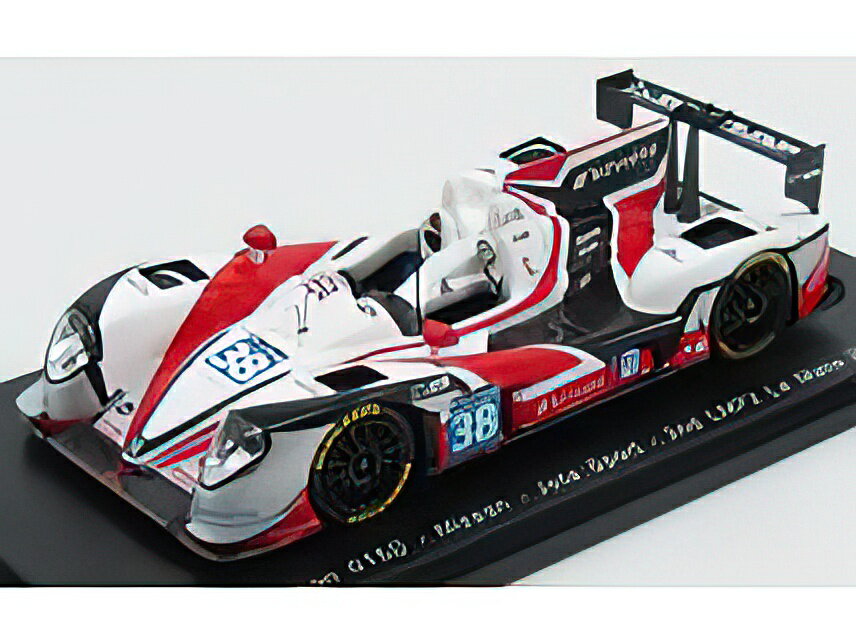 GIBSON - 015S TEAM JOTA SPORT NISSAN N 38 LMP2 2nd 24h LE MANS 2015 S.DOLAN - M.EVANS - O.TURVEY - WHITE RED BLACK /SPARK 1/43 ミニカー