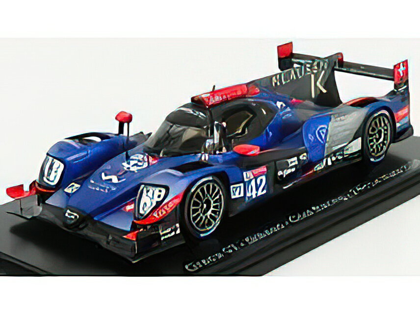 ORECA - 07 GIBSON TEAM COOL RACING N 42 12th 24h LE MANS 2020 A.BORGA - A.COIGNY - N.LAPIERRE - BLUE RED /SPARK 1/43 ミニカー