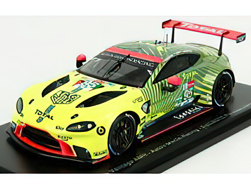 ASTON MARTINAt@I VANTAGE AMR 4.5L TURBO V8 TEAM ASTON MARTIN RACING N 95 24h LE MANS 2020 M.SORENSEN - N. THIIM - R.WESTBROOK - YELLOW /SPARK 1/43 ~jJ[