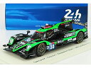 ORECA - GIBSON 07 GK428 4.2L V8 TEAM DUQUEINE N 30 24h LE MANS 2021 R.BINDER - T.GOMMENDY - M.ROJAS - GREEN BLACK /SPARK 1/43 ミニカー