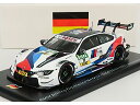 BMW 4シリーズ M4 TEAM BMW RMG N 11 DTM HOCKENHEIM 2018 M.WITTMANN - WHITE BLUE RED /SPARK 1/43 ミニカー