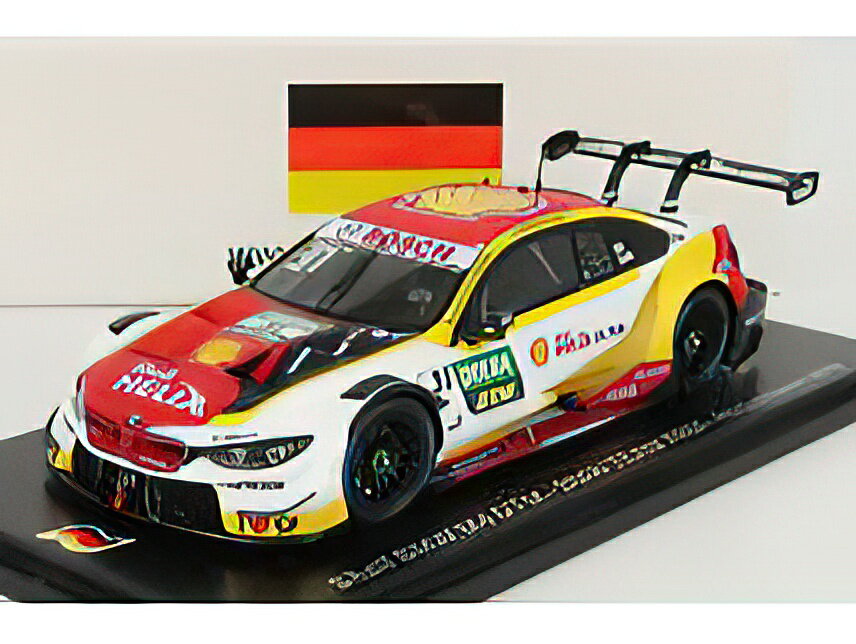 BMW 4꡼ M4 SHELL TEAM RBM N 31 HOCKENHEIM DTM 2019 S.VAN DER LINDE - WHITE YELLOW RED /SPARK 1/43 ߥ˥