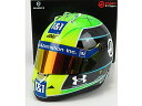 F1 CASCO HELMET VF-22 TEAM HAAS N 47 SEASON 2022 MICK SCHUMACHER - GREEN BLACK YELLOW/SCHUBERTHシューベルト 1/2 ヘルメットレプリカ ミニチュア