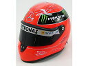 F1 CASCO HELMET MERCEDES GP TEAM PETRONAS SEASON 2012 MICHAEL SCHUMACHER - RED FLUO BLACK/SCHUBERTHシューベルト 1/2 ヘルメットレプリカ ミニチュア