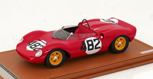 Ferrari 206 Dino SP 優勝 チェザーナセストリエーレ Scarfotti 1965 限定75個/ Tecnomodel 1/18 ミニカー