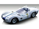 【予約】12月以降発売予定MASERATI - F1 TIPO 61 BIRDCAGE N 7 WINNER CUBA HAVANA GP 1960 STIRLING MOSS - WHITE /TECNOMODEL 1/18 ミニカー