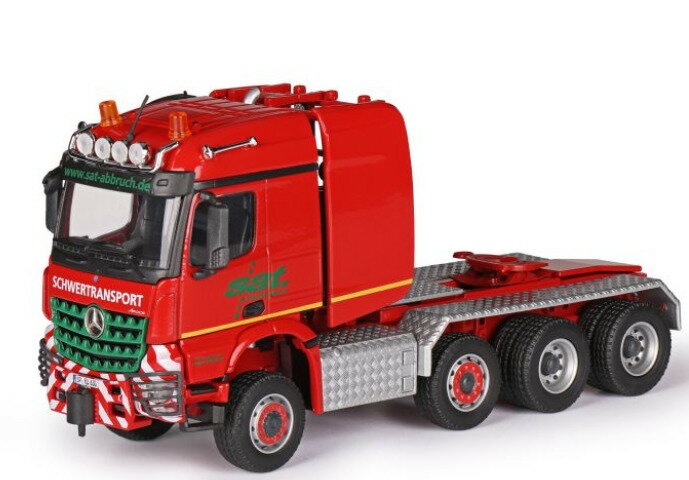 【予約】Mercedes-Benz SLT Arocs Stream Space 2.3 Schwerlastzugmaschine トラック トラクタ / Conrad 1/50 建設機械 模型