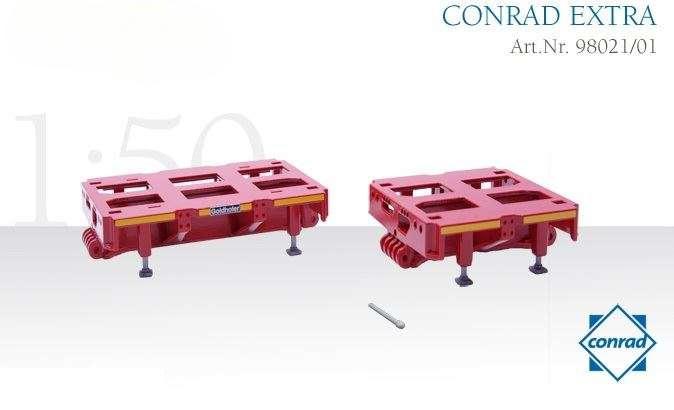 Goldhofer Lift center 2-axle and 3-axleȥ졼顼 /Conrad 1/50ߵϷ