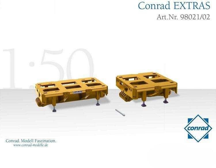 Goldhofer Hochbett 2-axle und 3-axleȥ졼顼 /Conrad 1/50ߵϷ