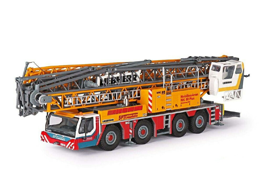 Spiegl Transport Liebherrリープヘル MK88 mobile construction crane /Conrad 1/50 ミニチュア 建設機械模型 工事車両