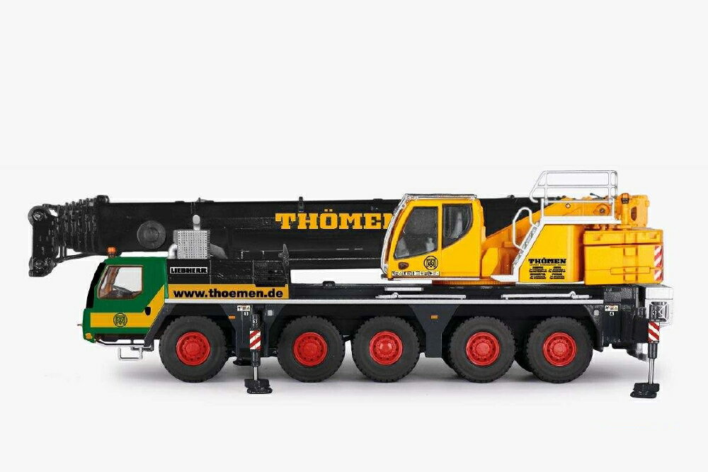 Thomen Liebherrリープヘル LTM1110-5.1 mobile crane /Conrad 1/50 ミニチュア 建設機械模型 工事車両