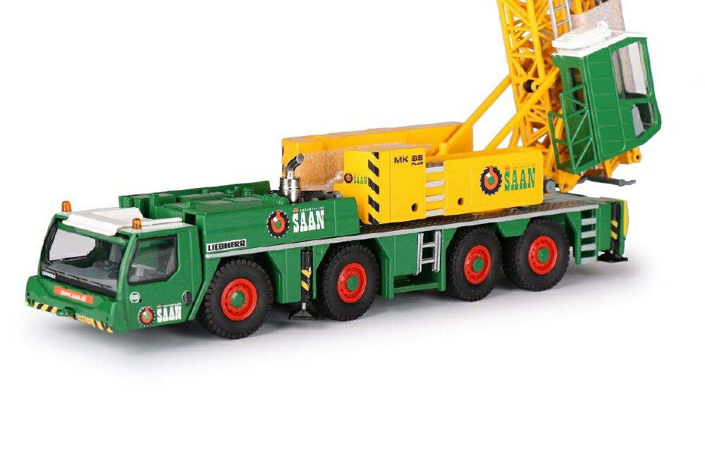 Koninklijke Saan Liebherrリープヘル MK88 Mobile Building Crane /Conrad 1/50 ミニチュア 建設機械模型 工事車両