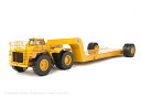 Cat 776 + MET-185 heavy mining flatbed trailer /CCM 1/48 ミニチュア 建設機械模型 工事車両