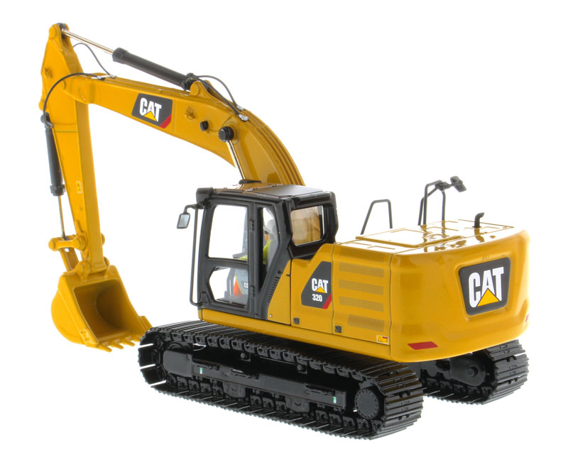 ラストホビーのCAT 320 Hydraulic Excavator ? Next Generationショベル /建設機械模型 工事車両 Diecast masters 1/50 ミニチュア｜アングル2