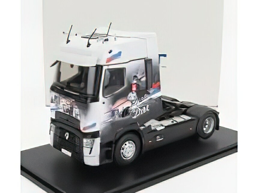 RENAULT - T-LINE HIGH TRACTOR TRUCK DAX 2-ASSI 2021 - BLACK WHITE トラック トラクタ/ELIGOR 1/43 トラック
