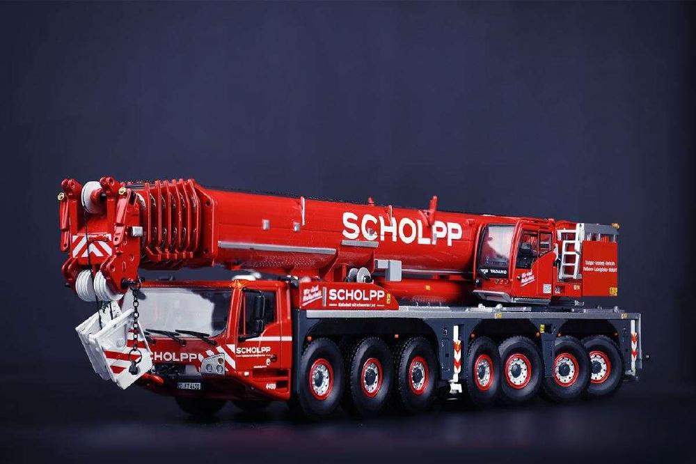 【予約】2023年発売予定Scholpp TADANO AC 7.450-1 モバイルクレーン /建設機械模型 工事車両 IMC 1/50 ミニチュア
