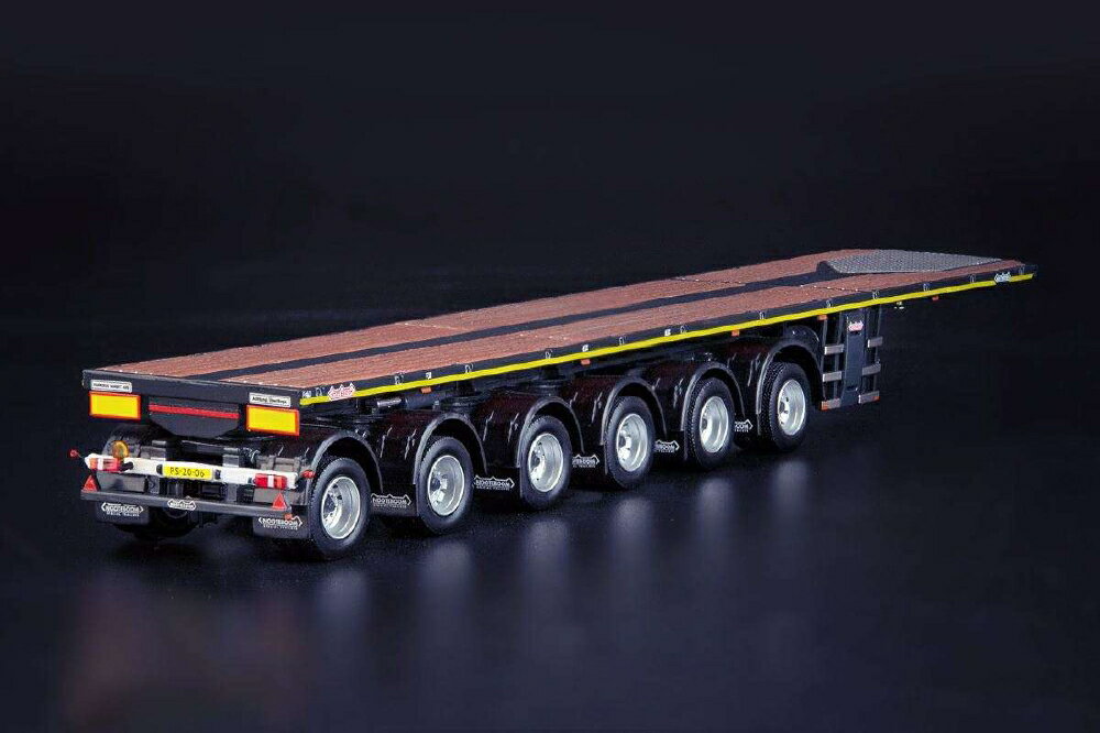 Greyline Nooteboom OVB Ballasttrailer 10フィートコンテナ トレーラー /IMC 1/50 ミニチュア 建設機械模型 工事車両