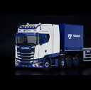 【予約】2024年発売予定TADANOタダノSCANIA S SERIES HIGH ROOF WITH NOOTEBOOM 6-AXLE BALLAST TRAILERトレーラー /IMC 1/50 建設機械模型 ミニチュア