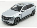 MERCEDES BENZ EQC 400 (N293) 4MATIC 2019 HIGHTECH SILVER / NZG 1/18 建設機械模型 工事車両
