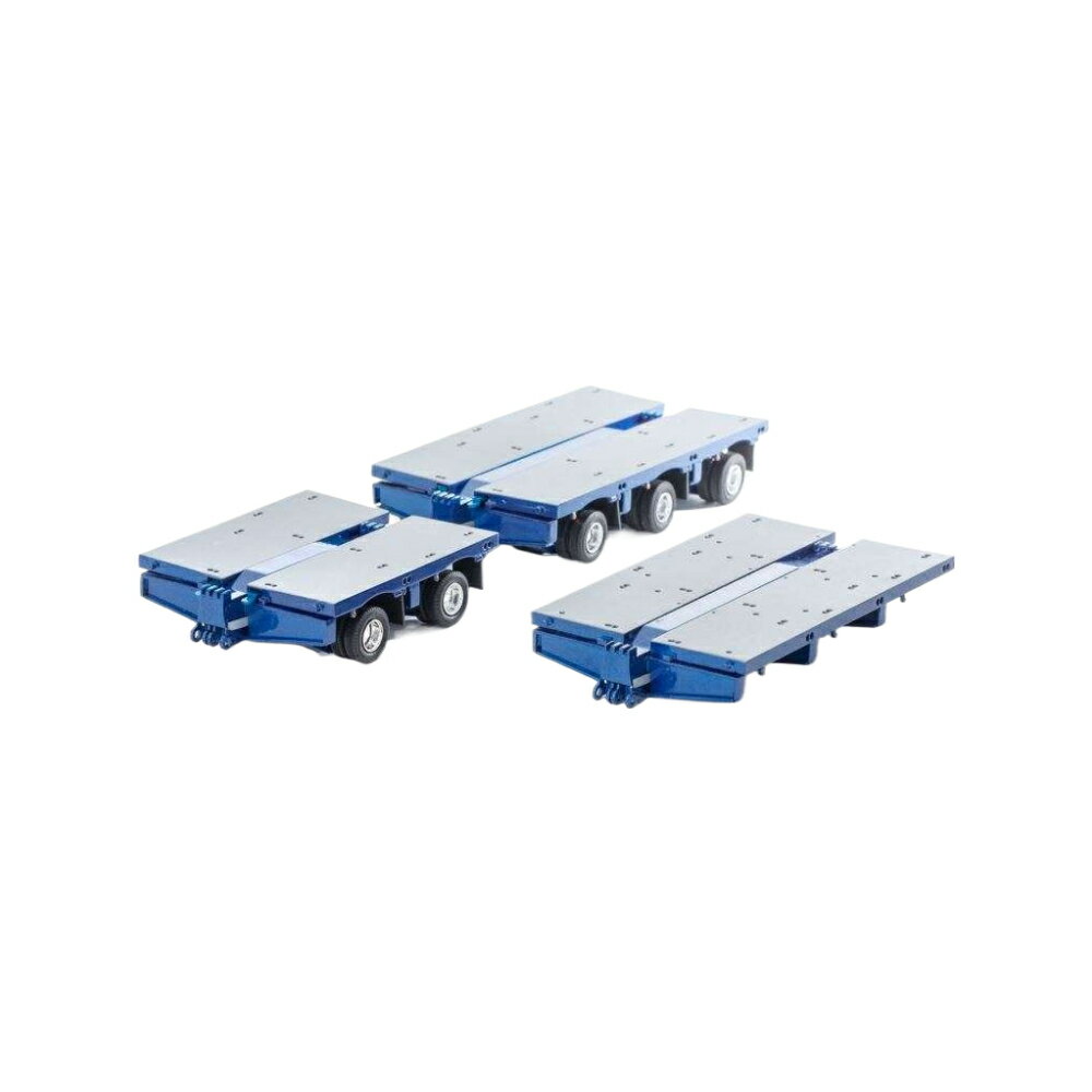 Rakuten - Trailer accessory Kit metallic blue ZT09076A トレーラー / DRAKE 1/50 建設機械模型 工事車両