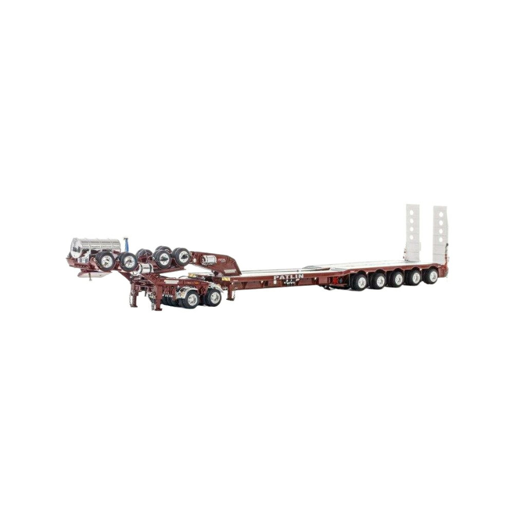 Patlin low loader 5x8 Swinging drop deck トレーラー / DRAKE 1/50 建設機械模型 工事車両