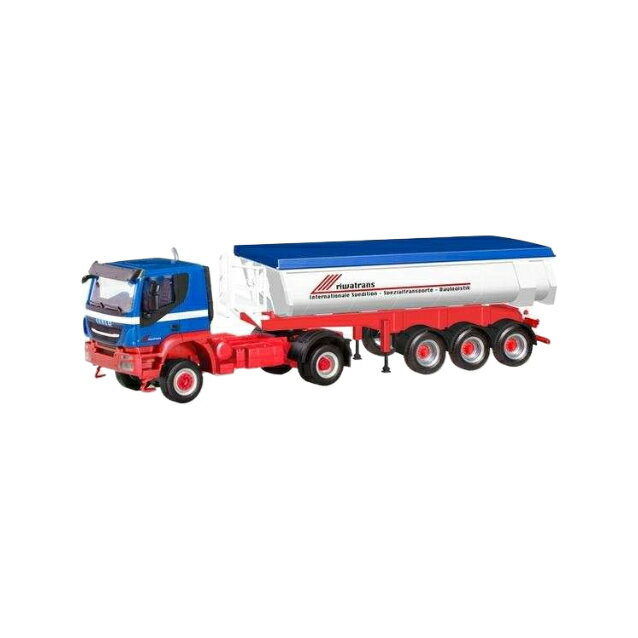 Herpa Riwatrans Iveco Trakker サーモマルデントラクターセミトレーラー 310789/ Herpa 1/87 模型