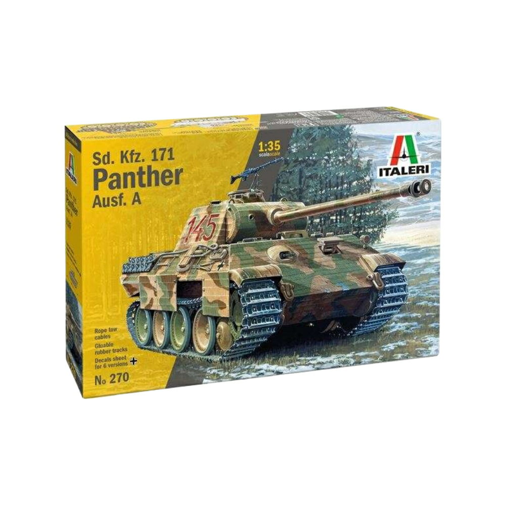Rakuten - Sd. Kfz. 171 Panther Ausf. A/ ITALERI 1/35 模型 プラモデル