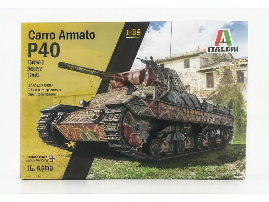 TANK P40 CARRO ARMATO MILITARY 1941 / ǥ륭å ץǥ / ITALERI 1/35 Ϸ