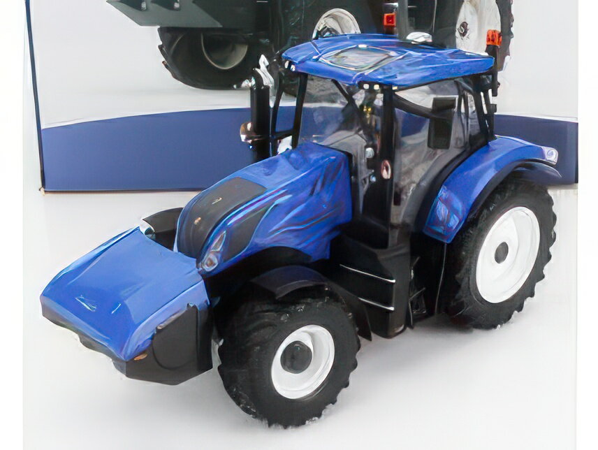 NEW HOLLAND T6.180 TRACTOR METHANE POWER 2022 BLUE トラクタ / Univrsal Hobbies 1/32 建設機械模型 工事車両