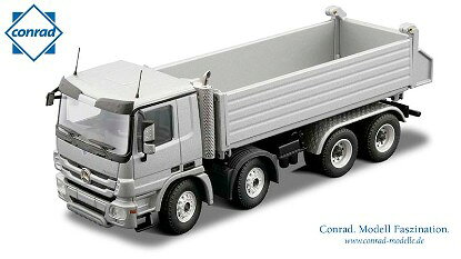 MB Actros Dautel 三方開ダンプ / CONRAD 1/50 建設機械模型 工事車両