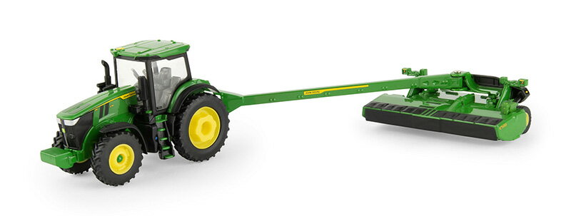 Rakuten - John Deere 7R 270 トラクター、C500 モアセット / ERTL 1/64 農業機械模型
