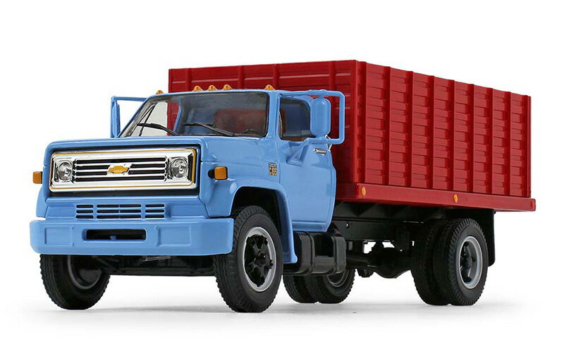 1970s Chevrolet C65 Grain Truck �٥ӡ��֥롼 &��åɡ��ȥ���������Ѻ� �ȥ�å� / First Gear 1/34 ���ߵ����Ϸ� ������ξ